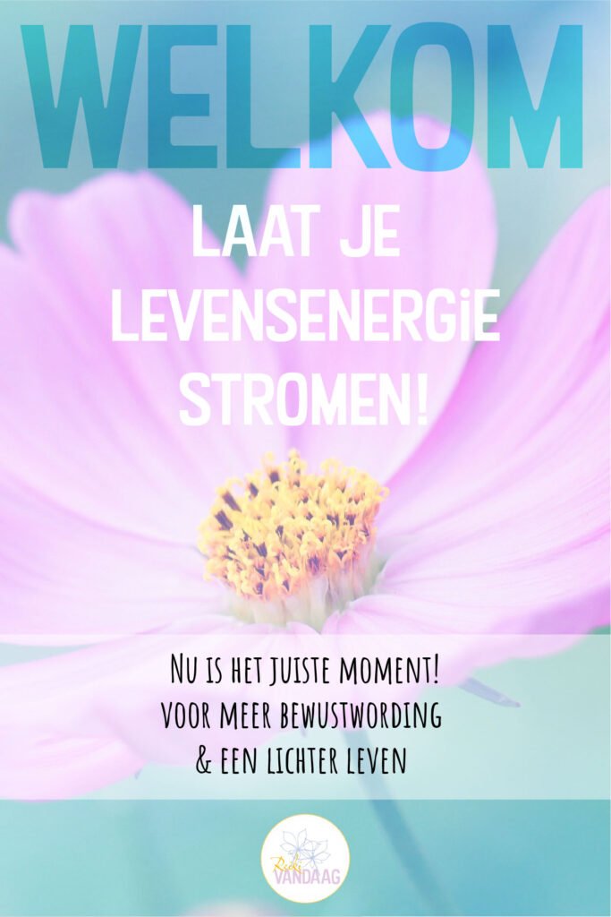 laat je energie stromen